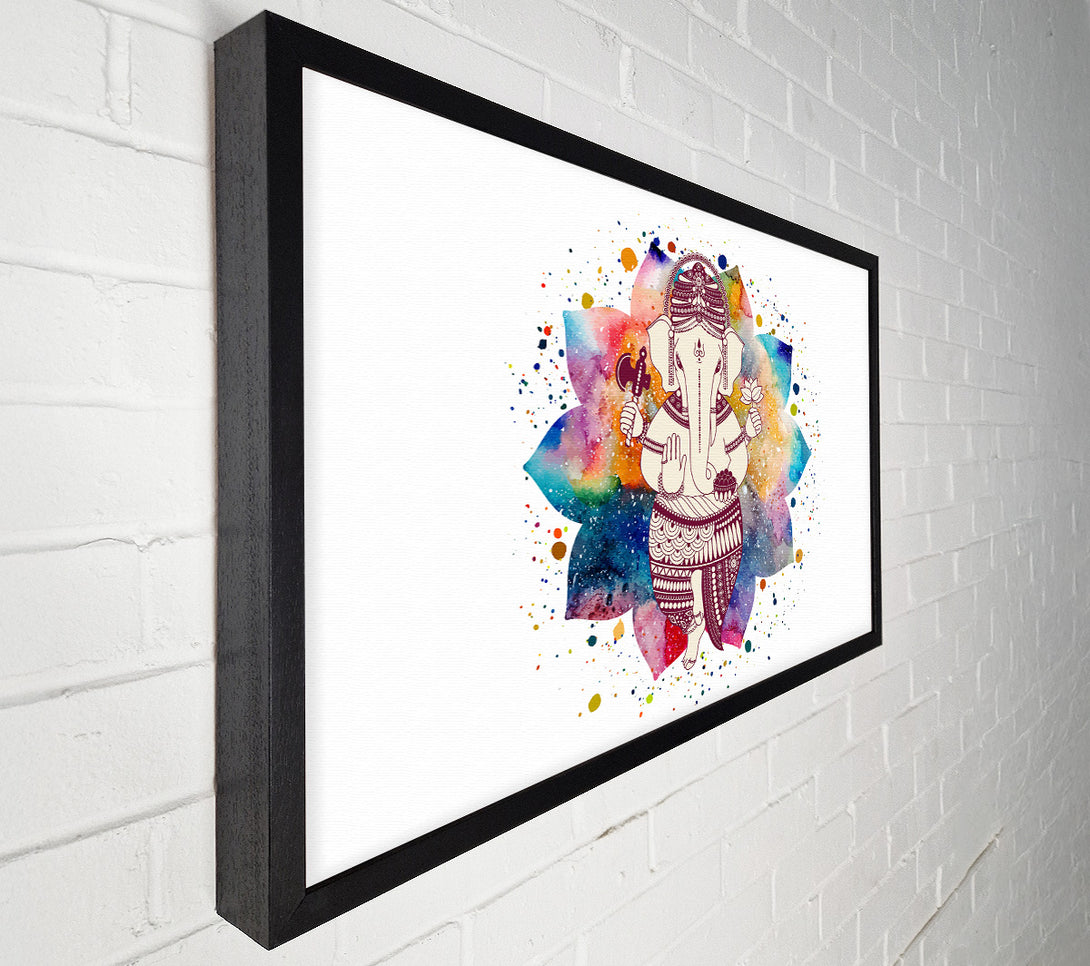  A Canvas Print of Ganesha Hindu God Canvas Art