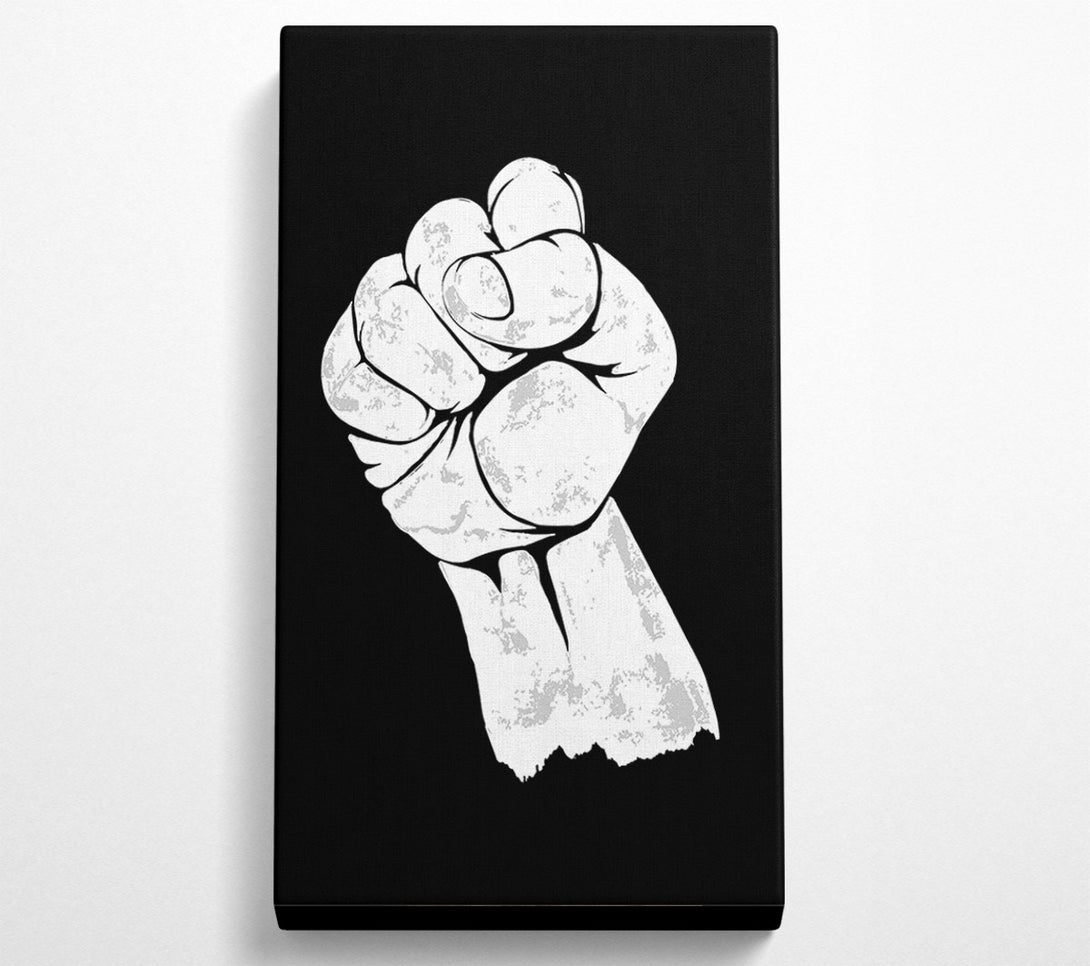  A Canvas Print of Fist Of Power Canvas Wall Art