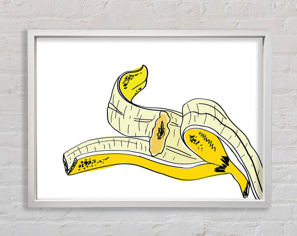 Banana Skin Framed Print