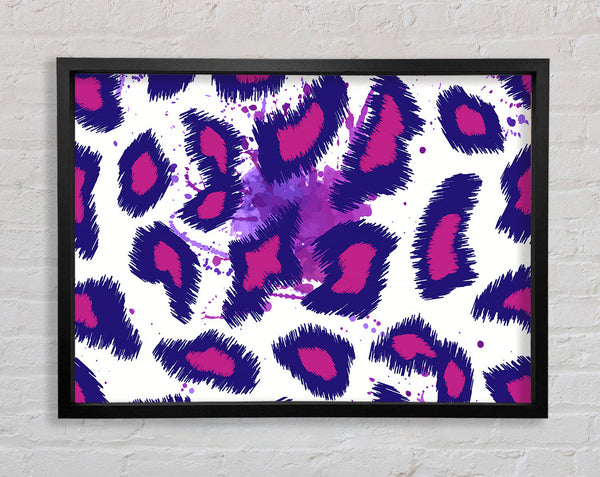 Pop-Art-Leopardenmuster