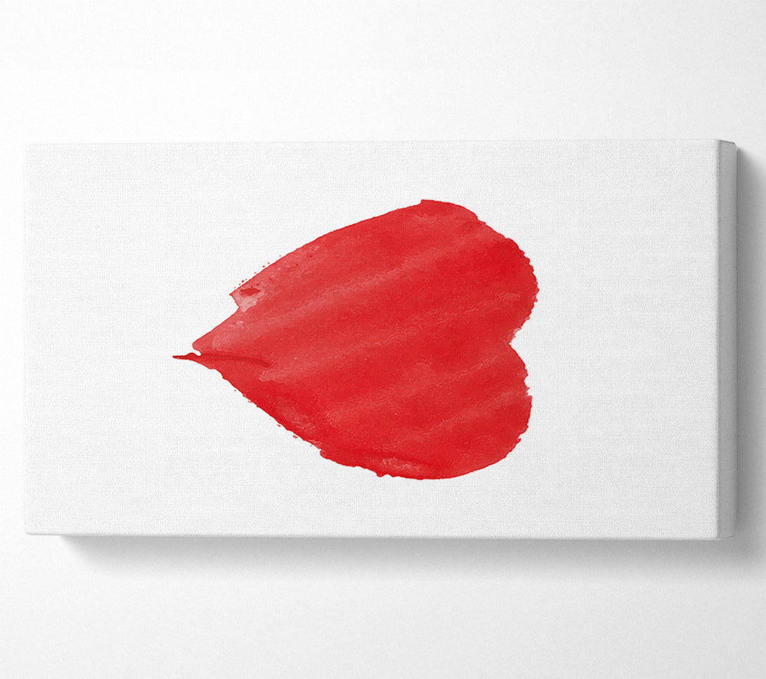  A Canvas Print of Heart Canvas Print
