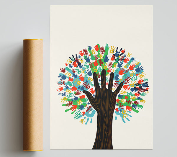 Hands Of Life Giclee Print