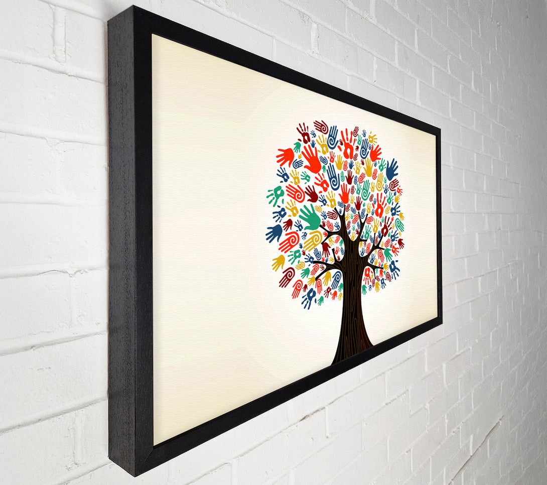 A Canvas Print of Hands Of The Tree Canvas Art