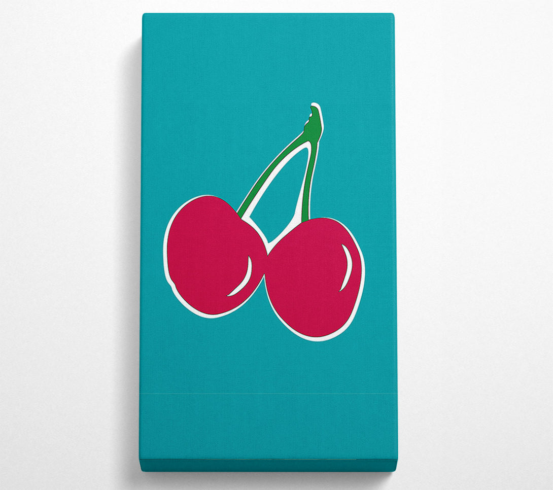  A Canvas Print of Cherries Canvas Wall Art