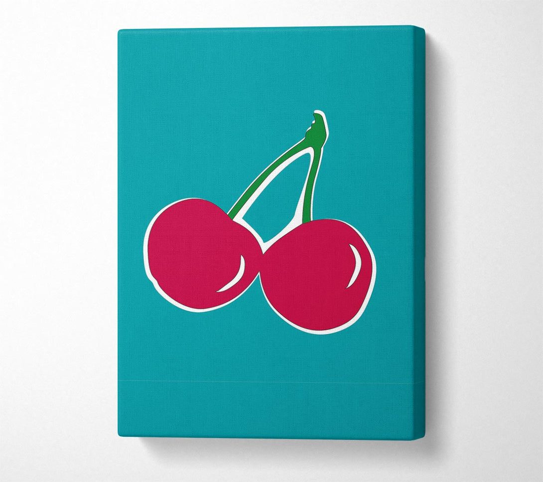  A Canvas Print of Cherries Canvas Wall Art