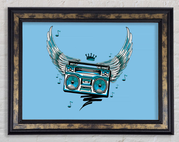How We Did It In The 80's Framed Print