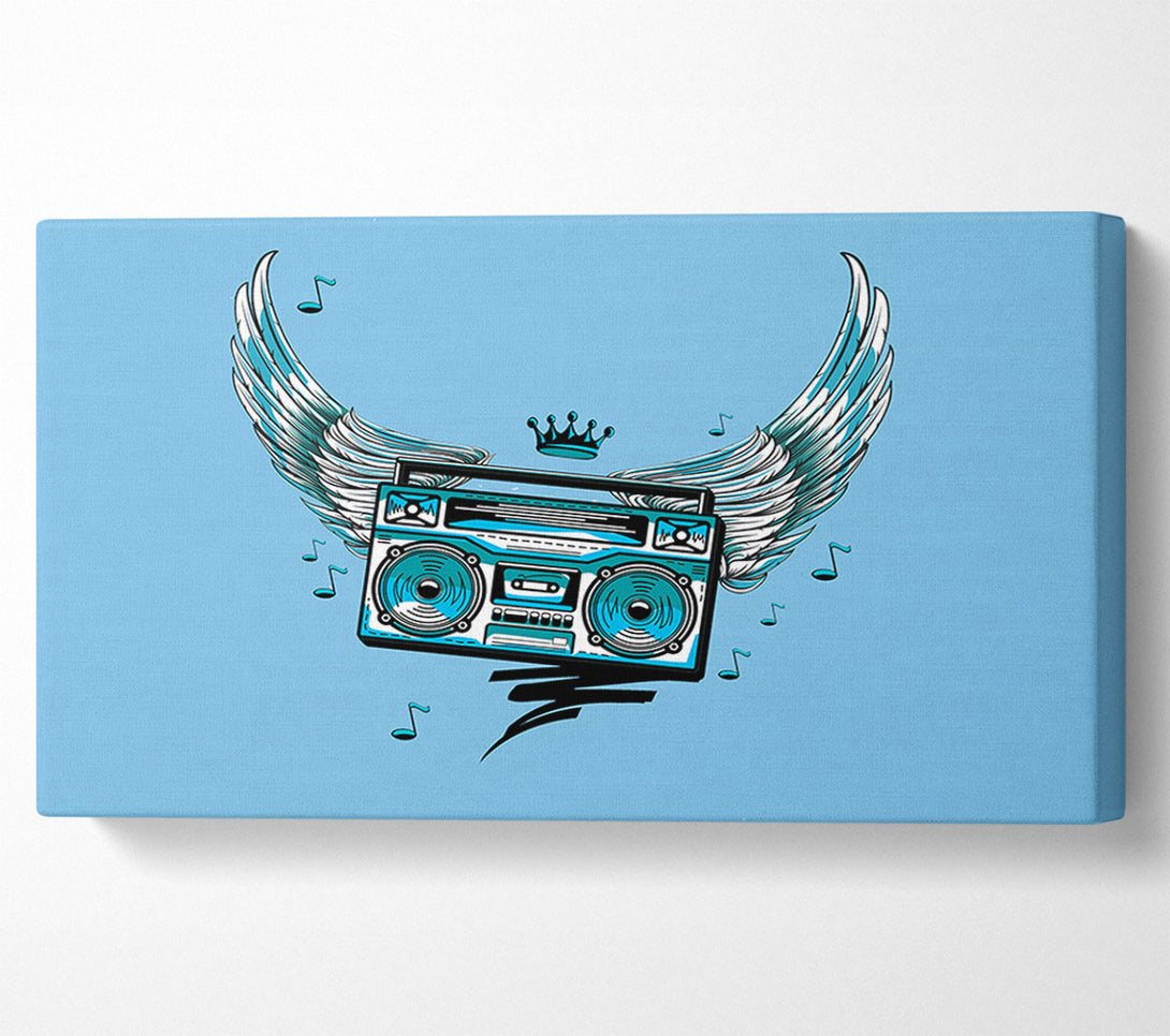  A Canvas Print of How We Did It In The 80's Canvas Art