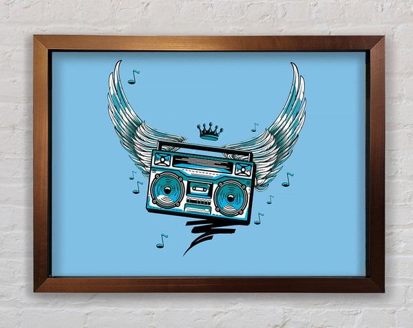 How We Did It In The 80's Framed Print