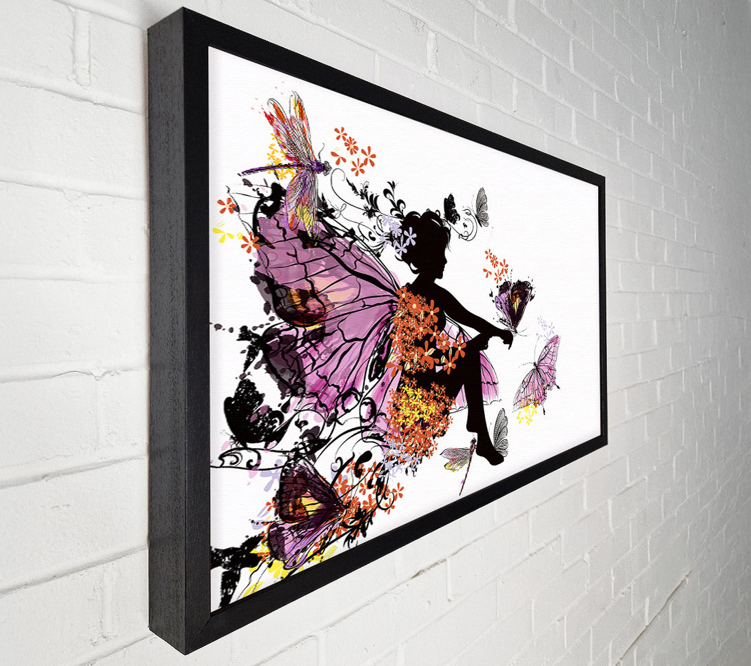 A Canvas Print of Pixie Garden Canvas Wall Art