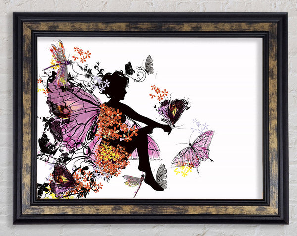 Pixie Garden Framed Print
