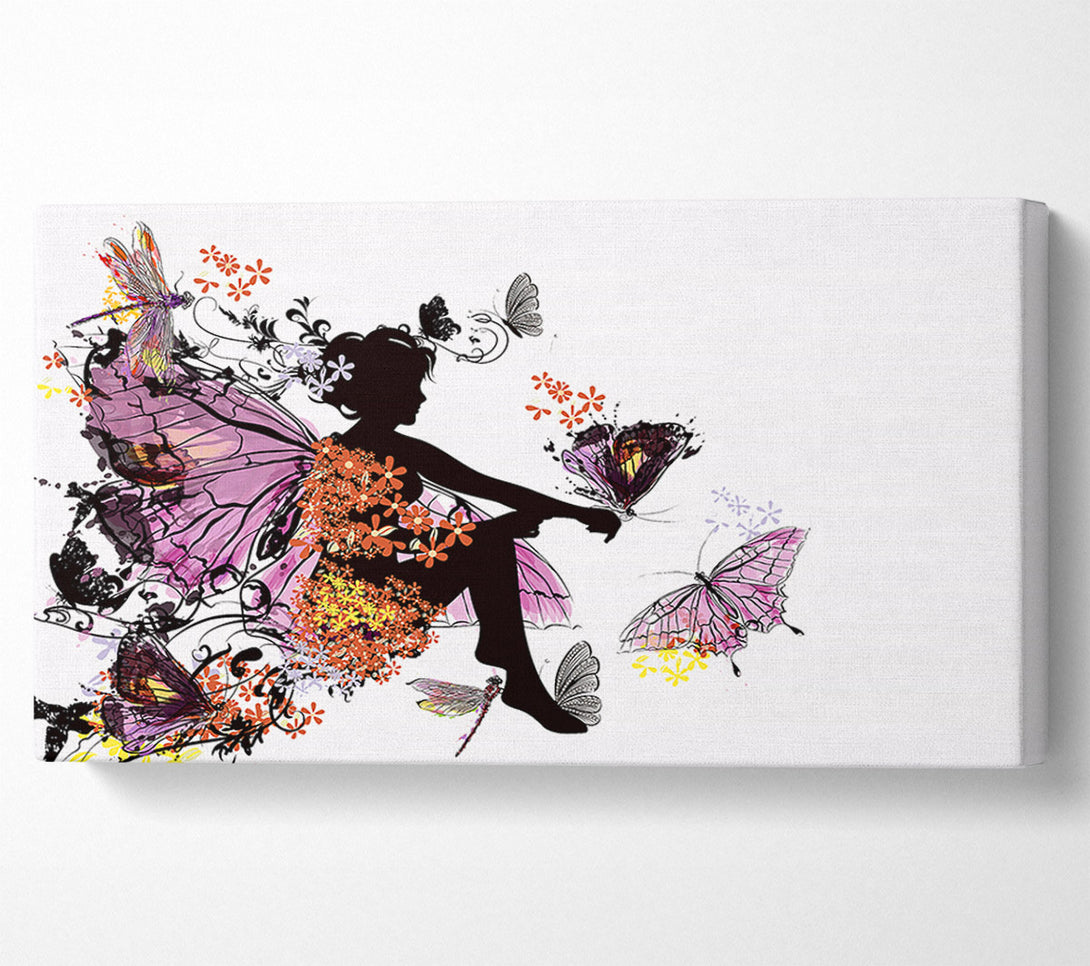  A Canvas Print of Pixie Garden Canvas Wall Art