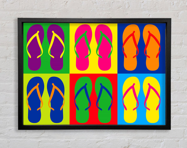 Pop-Art-Flip-Flops