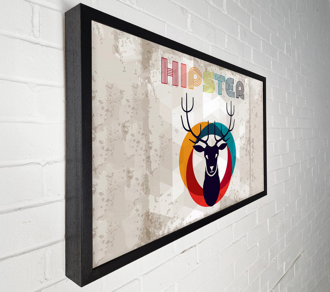  A Canvas Print of Hipster Canvas Print