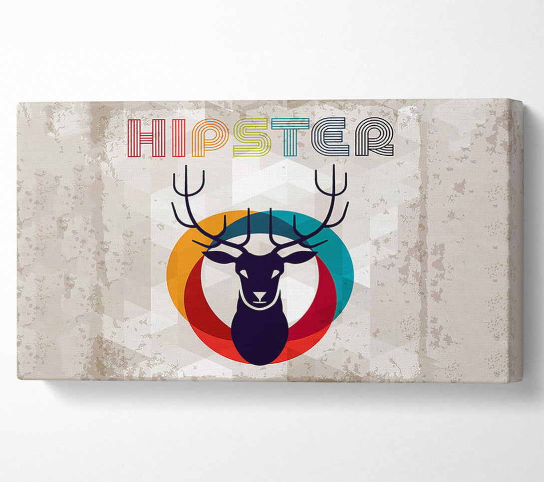  A Canvas Print of Hipster Canvas Print
