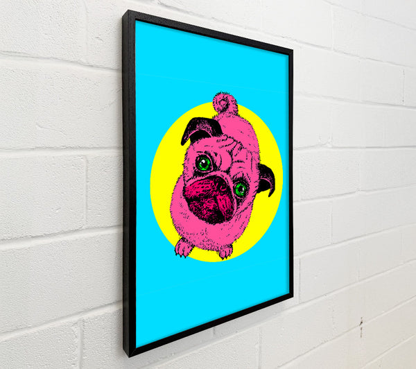 Pug Dog Pink