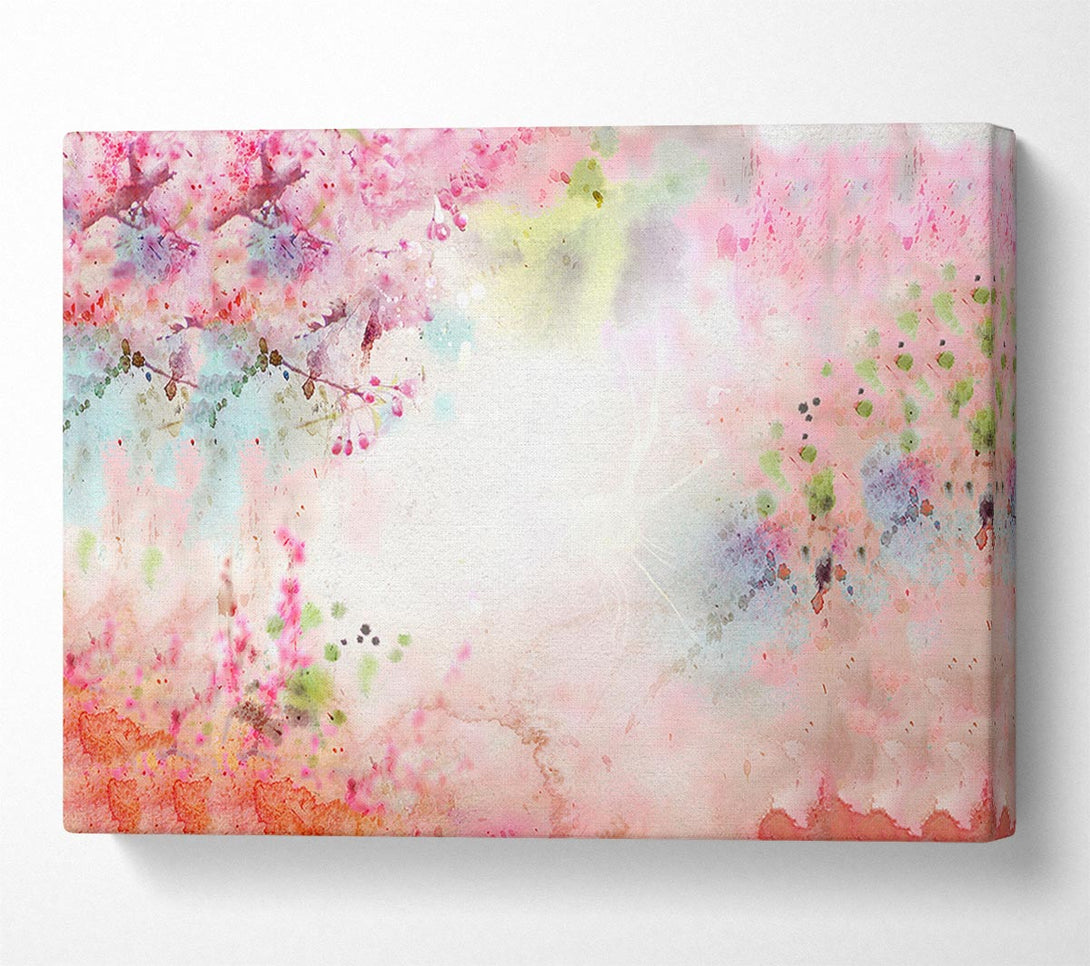  A Canvas Print of Pink Dream Canvas Art