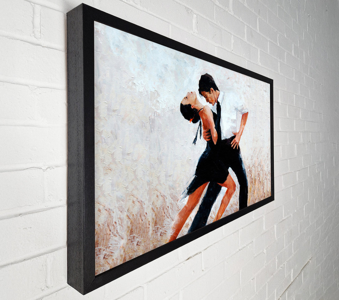  A Canvas Print of Salsa Love Canvas Print