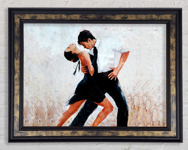 Salsa Love Framed Print
