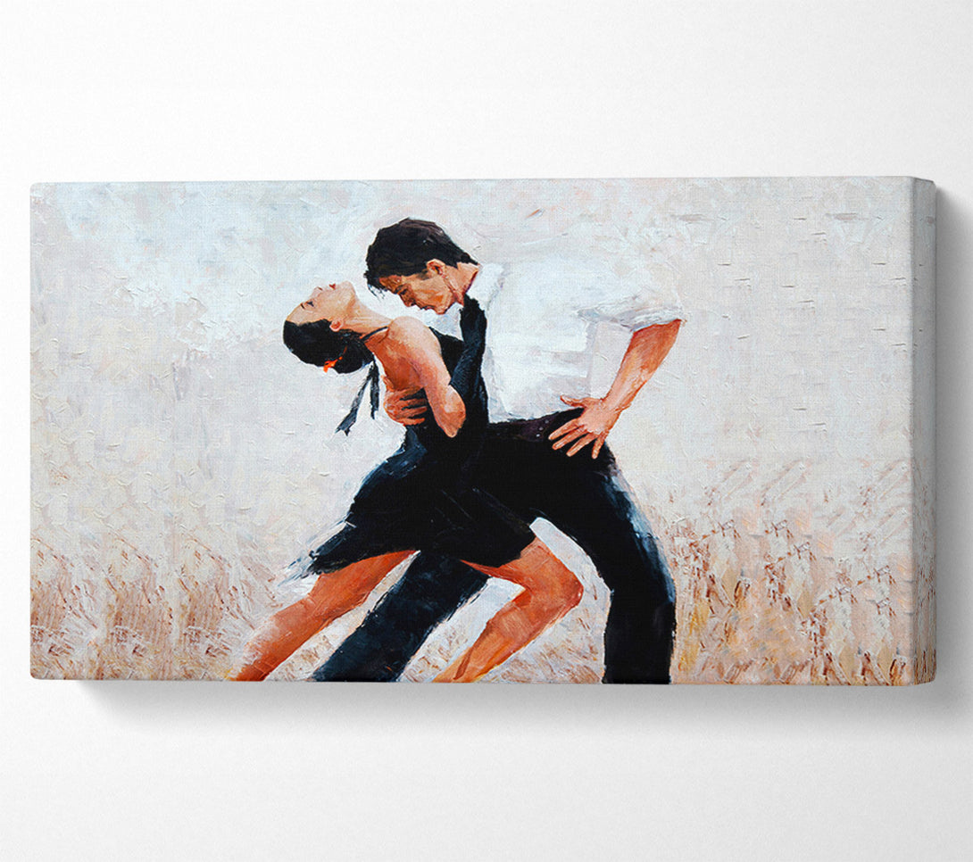  A Canvas Print of Salsa Love Canvas Print