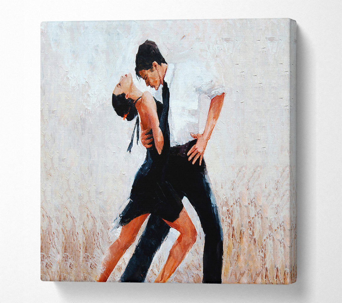  A Canvas Print of Salsa Love Canvas Print