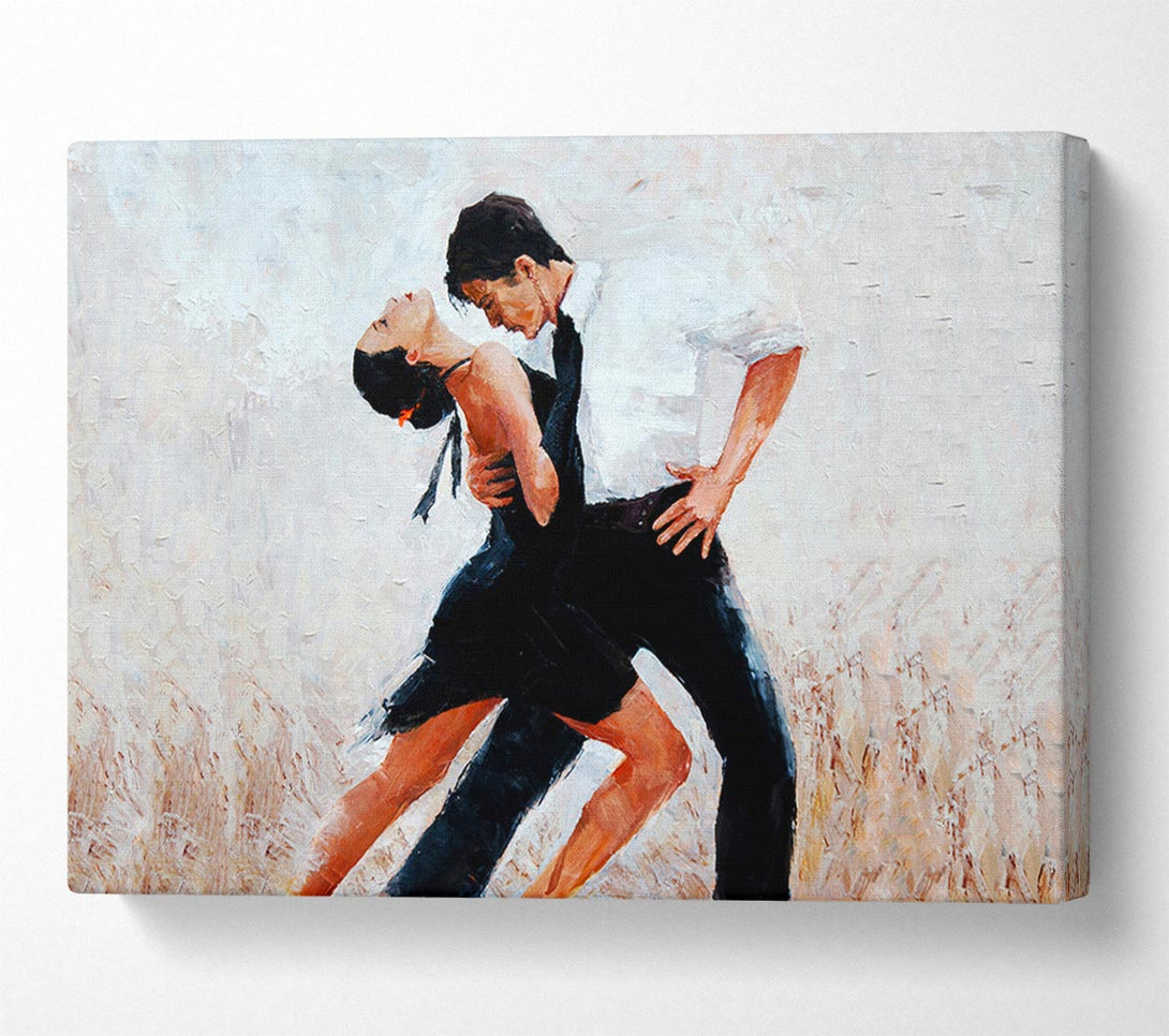  A Canvas Print of Salsa Love Canvas Print