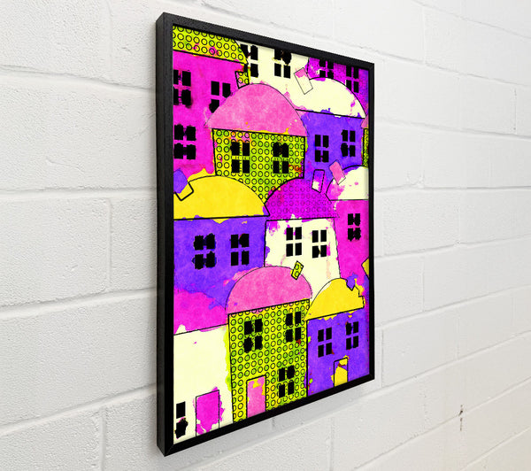 Colourful Town Houses