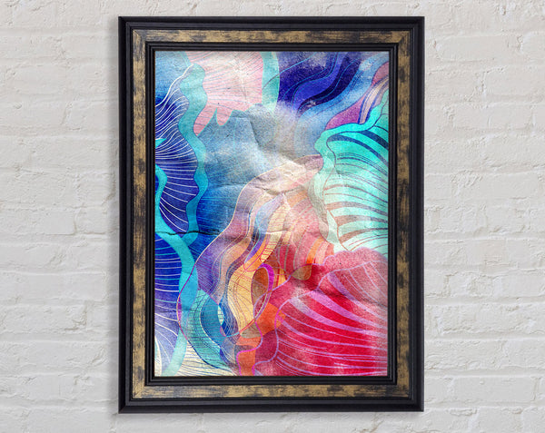 Sound Vibrations Framed Print