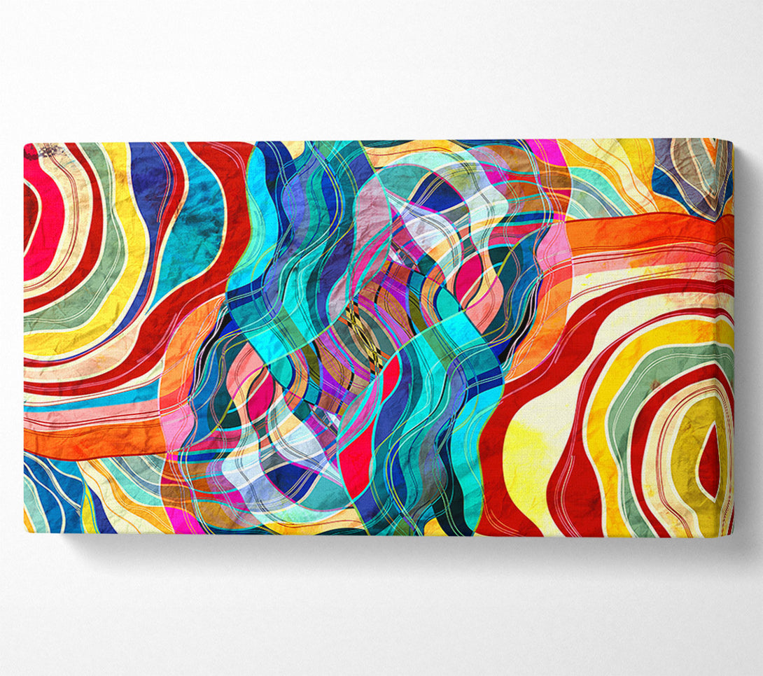  A Canvas Print of Patterns Of Time 3 Canvas Print