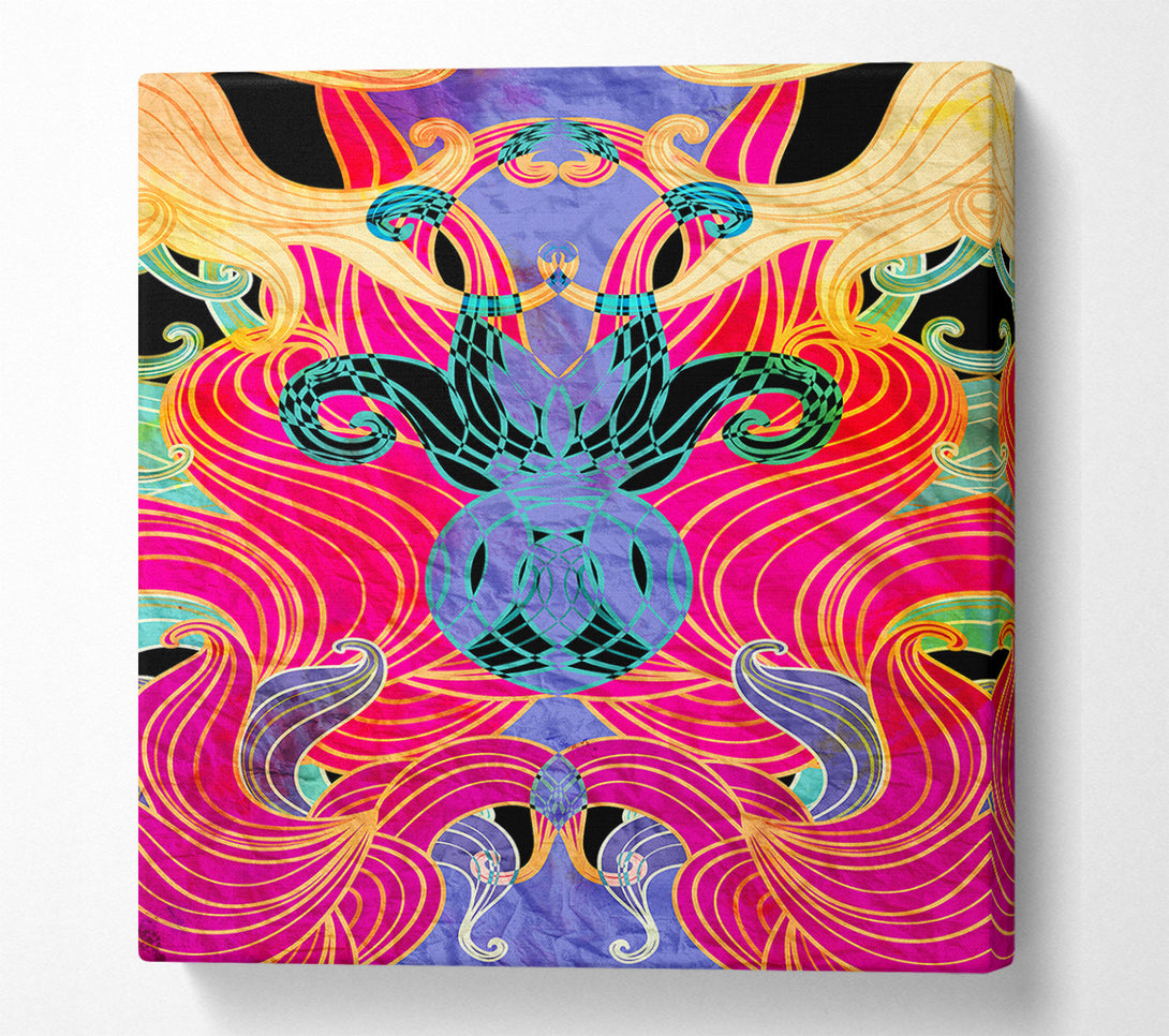  A Canvas Print of Patterns Of Time 5 Canvas Wall Art
