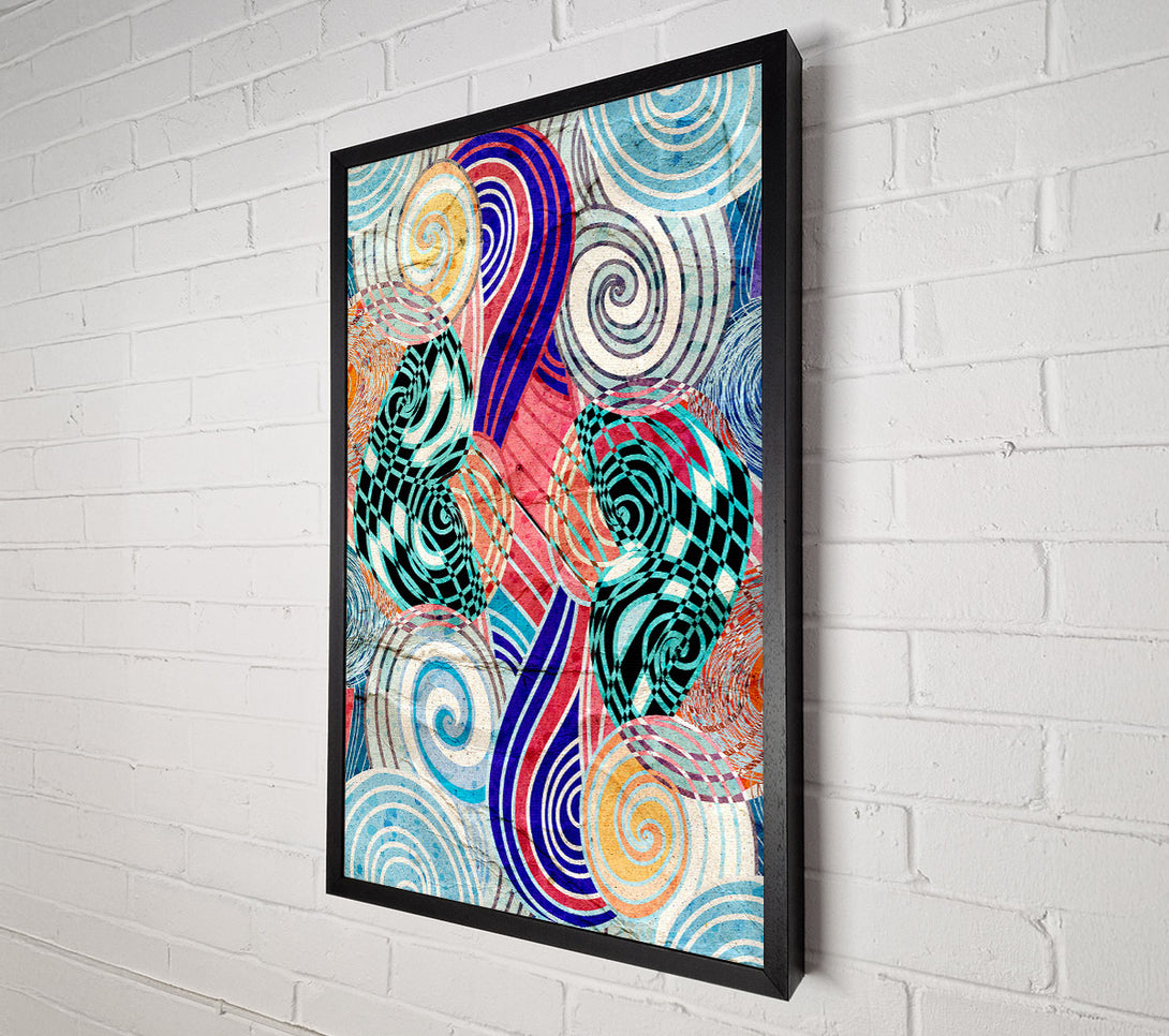  A Canvas Print of Patterns Of Time 4 Canvas Print