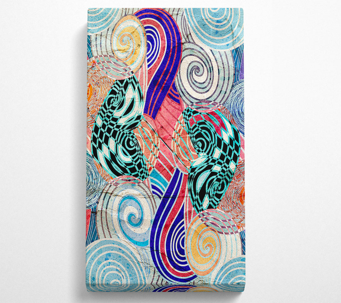 A Canvas Print of Patterns Of Time 4 Canvas Print