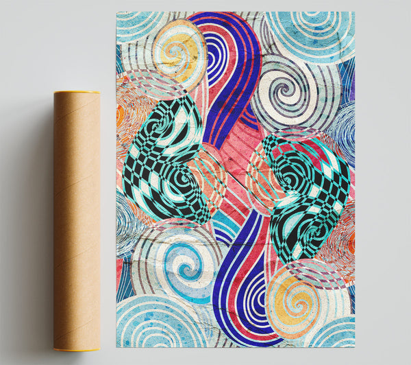 Patterns Of Time 4 Print