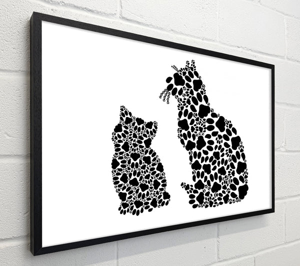 Paw Print Cats