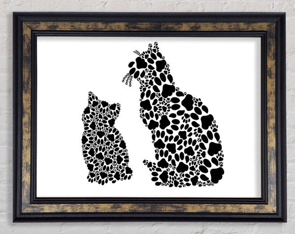Paw Print Cats