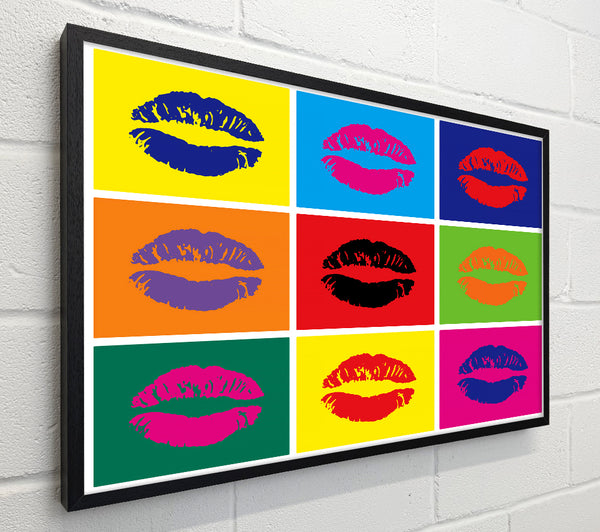 Lips Pop Art