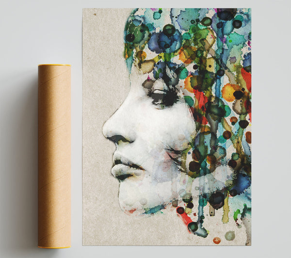 Vintage Woman Giclee Print