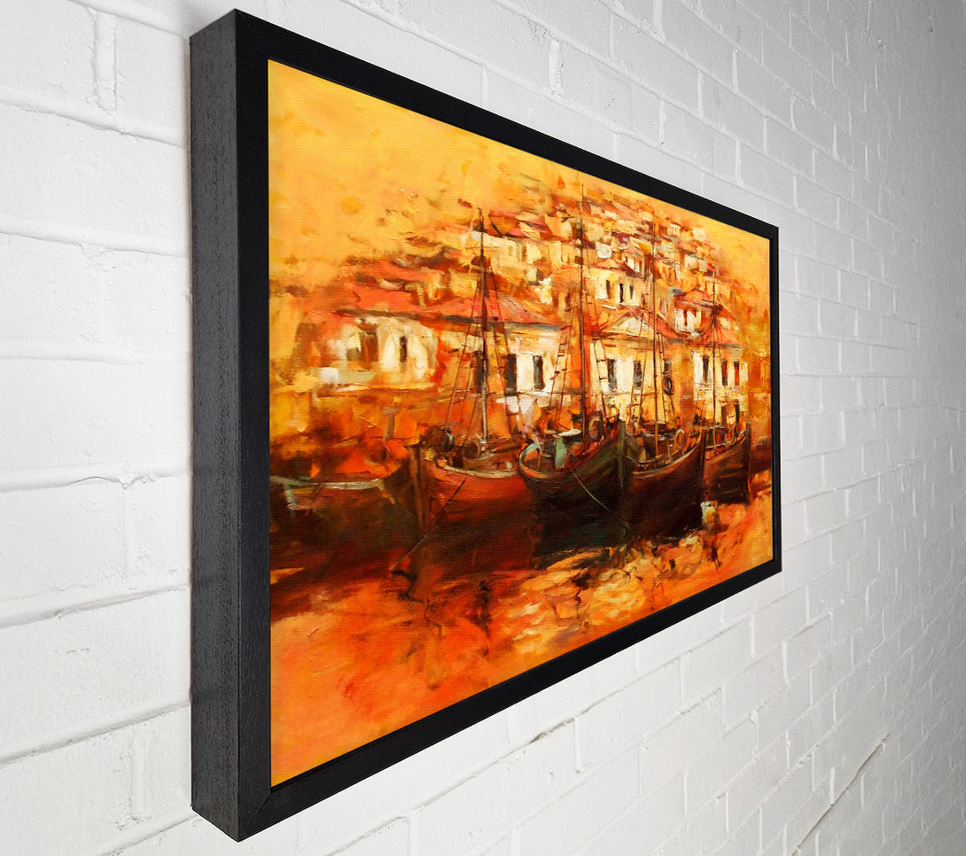  A Canvas Print of Venice Gondola 3 Canvas Print