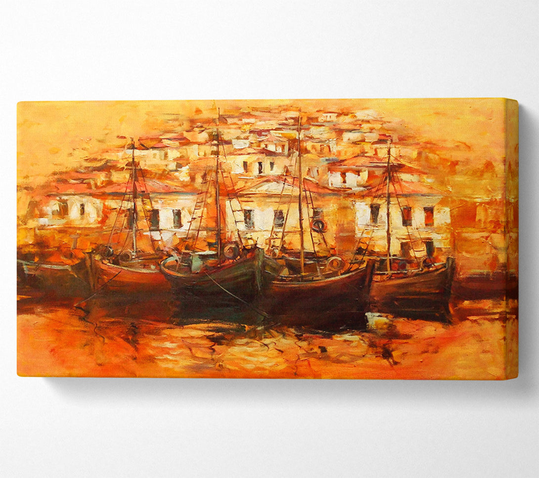  A Canvas Print of Venice Gondola 3 Canvas Print