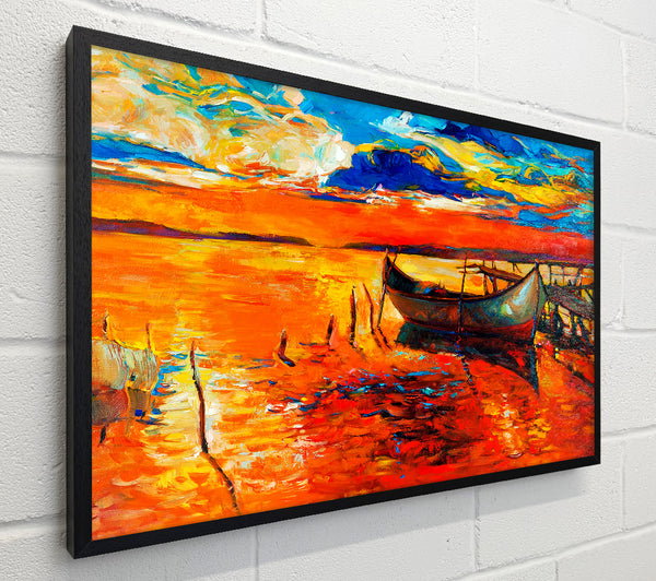 Fire Orange Waters