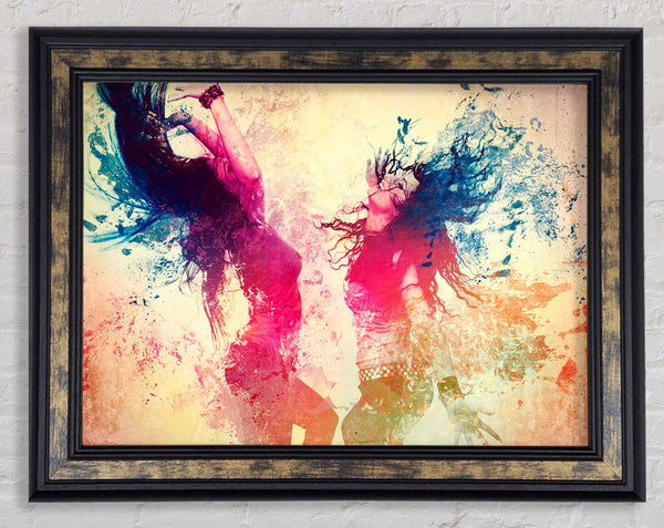 Free To Dance Framed Print
