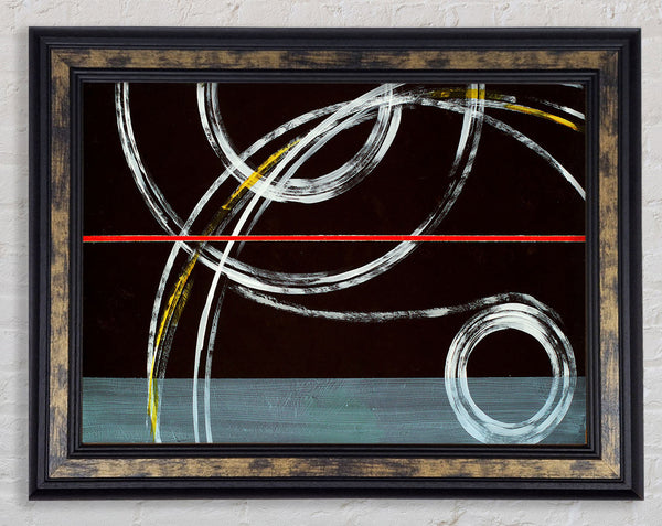 Circles Of Time 2 Framed Print