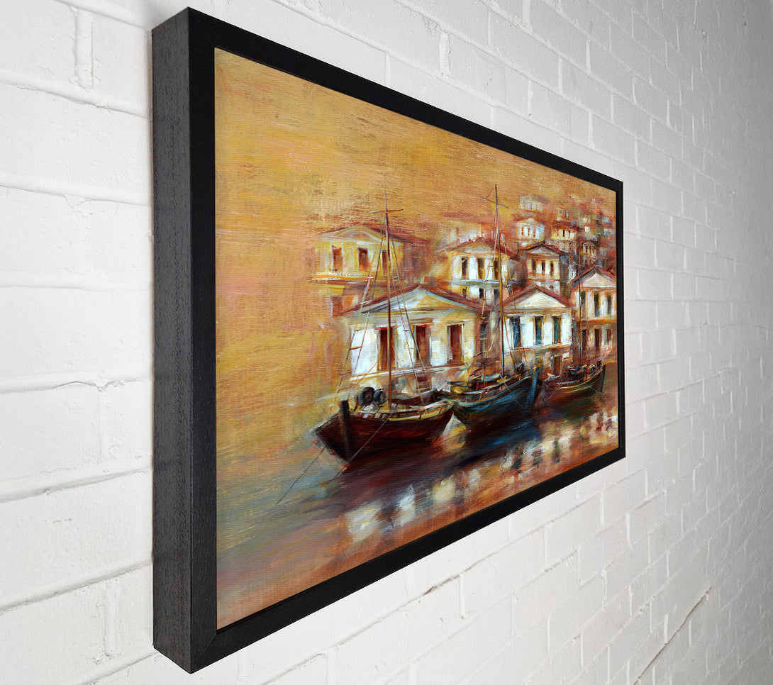 A Canvas Print of Venice Gondola 2 Canvas Wall Art