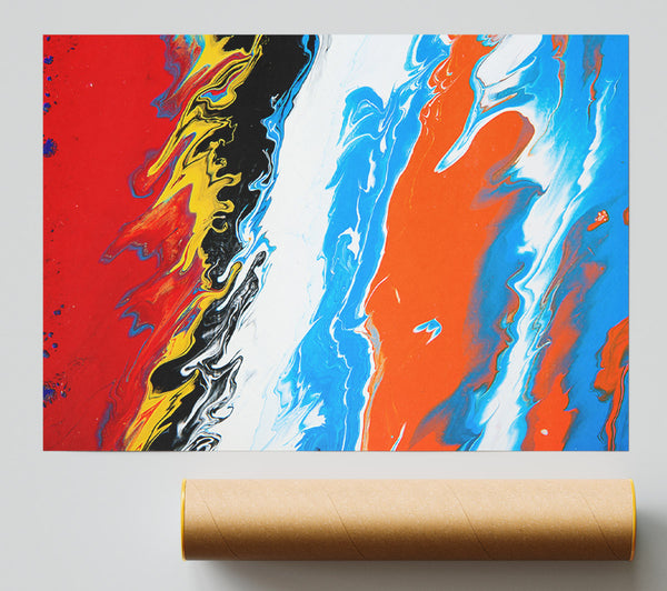Sea Of Colours 2 Giclee Print