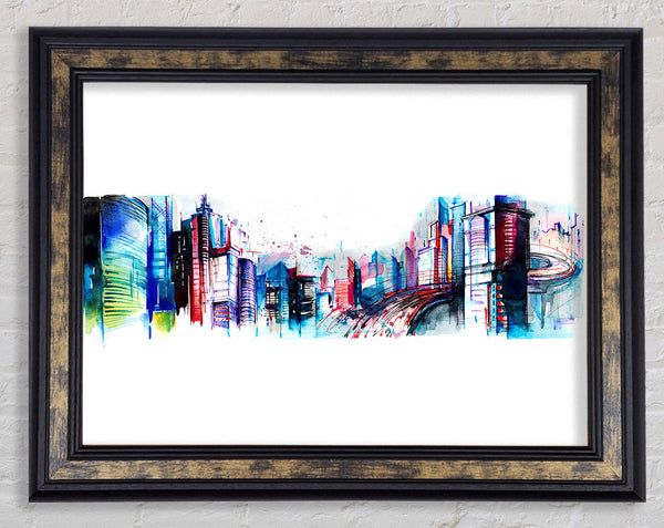 City Of Dreams Framed Print