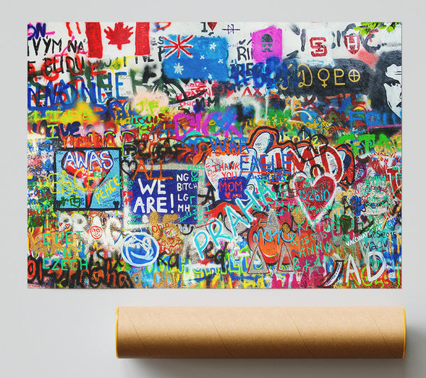 Graffiti Overload Giclee Print