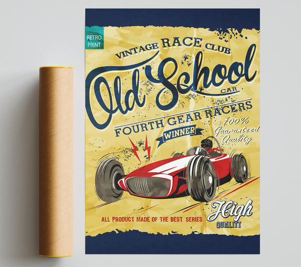 Old School Print