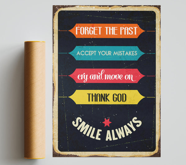Forget The Past Giclee Print