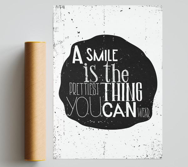 A Smile Is The Prettiest Thing Giclee Print