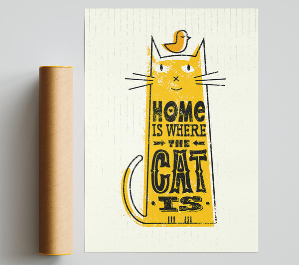 Home Is Where The Cat Is 2 Print