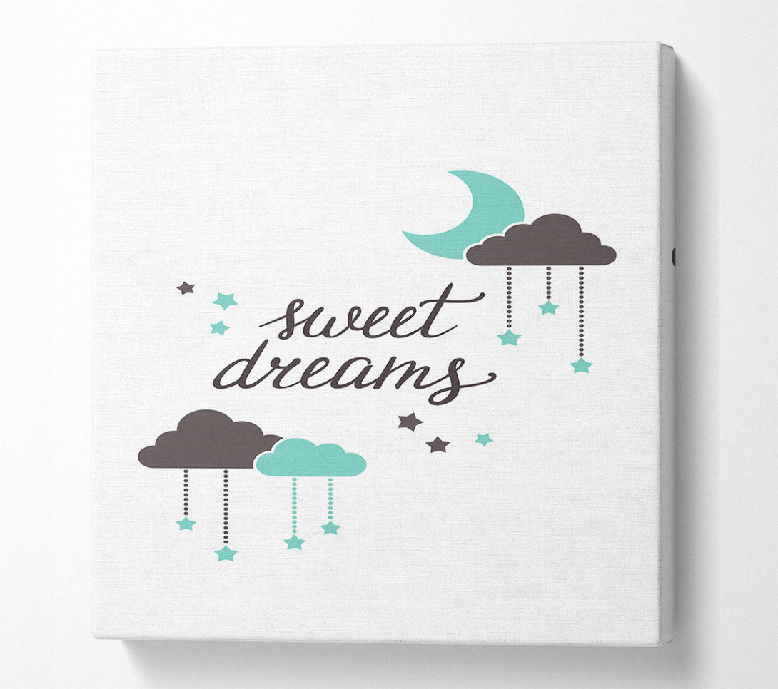  A Canvas Print of Sweet Dreams Canvas Wall Art